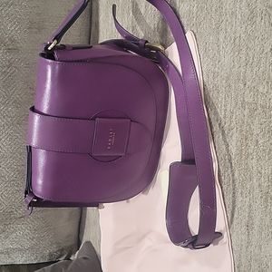 Magenta Radley London Leather Crossbody bag